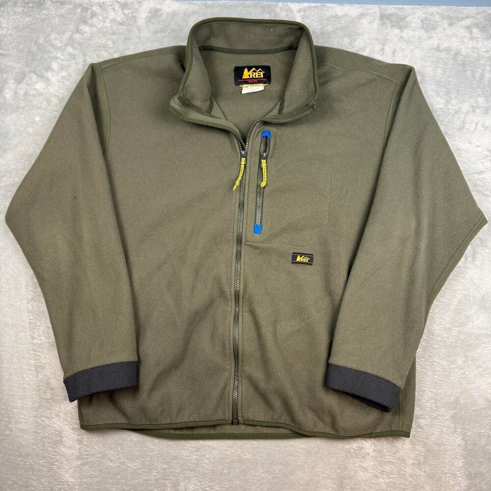 Rei-co-op Men's Khaki and Green Jacket